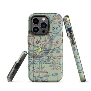 Redhills Airport (6OK2) VFR Sectional  Tough iPhone Case