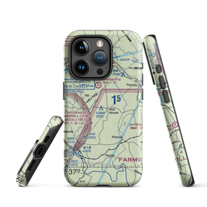 Redhouse Airfield (7VA5) VFR Sectional  Tough iPhone Case