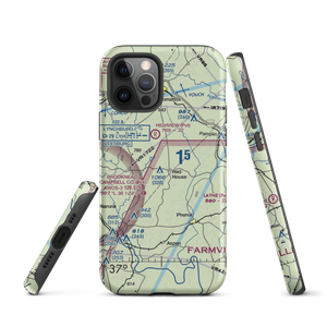 Redhouse Airfield (7VA5) VFR Sectional  Tough iPhone Case