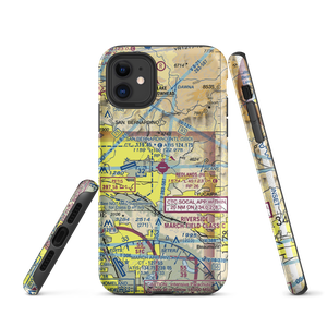 Redlands Municipal Airport (REI) VFR Sectional  Tough iPhone Case