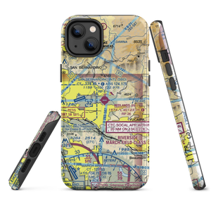 Redlands Municipal Airport (REI) VFR Sectional  Tough iPhone Case