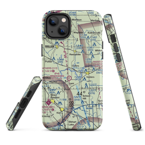 Redoft Airport (WN27) VFR Sectional  Tough iPhone Case