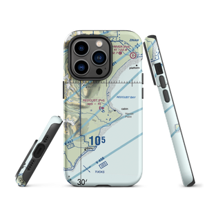 Redoubt View Seaplane Base (2VI2) VFR Sectional  Tough iPhone Case
