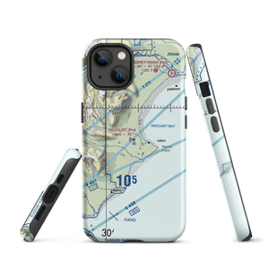 Redoubt View Seaplane Base (2VI2) VFR Sectional  Tough iPhone Case