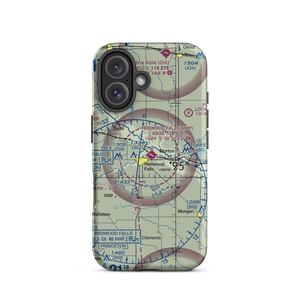 Redwood Falls Municipal Airport (RWF) VFR Sectional  Tough iPhone Case