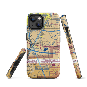 Reed Hollow Ranch Airport (CO96) VFR Sectional  Tough iPhone Case