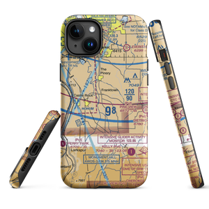 Reed Hollow Ranch Airport (CO96) VFR Sectional  Tough iPhone Case