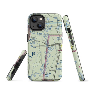 Reed-Joseph Land Co. Airport (4AR4) VFR Sectional  Tough iPhone Case