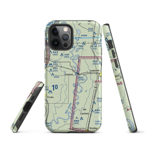 Reed-Joseph Land Co. Airport (4AR4) VFR Sectional  Tough iPhone Case