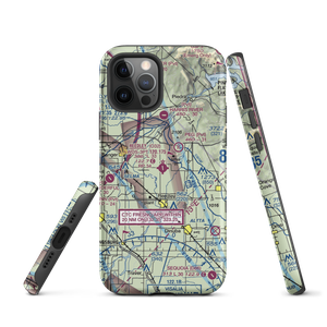 Reedley Municipal Airport (O32) VFR Sectional  Tough iPhone Case