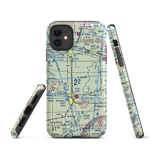 Rees Field (41IS) VFR Sectional  Tough iPhone Case