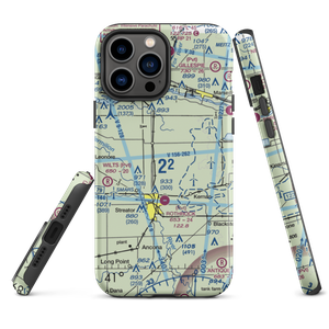 Rees Field (41IS) VFR Sectional  Tough iPhone Case