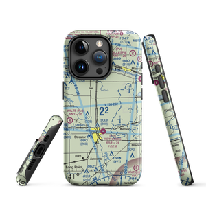 Rees Field (41IS) VFR Sectional  Tough iPhone Case
