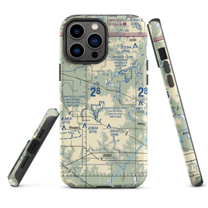 Regan Airstrip (NA88) VFR Sectional  Tough iPhone Case