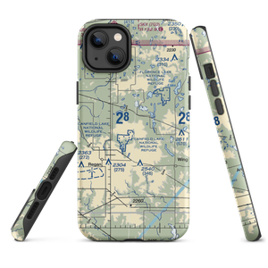 Regan Airstrip (NA88) VFR Sectional  Tough iPhone Case