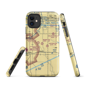 Regier Brothers Airport (4NE0) VFR Sectional  Tough iPhone Case