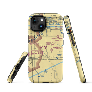 Regier Brothers Airport (4NE0) VFR Sectional  Tough iPhone Case