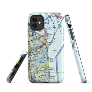 Rehoboth Bay Seaplane Base (DE13) VFR Sectional  Tough iPhone Case