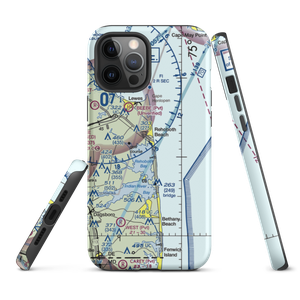 Rehoboth Bay Seaplane Base (DE13) VFR Sectional  Tough iPhone Case