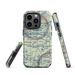 Reid-Eash Airport (25IN) VFR Sectional  Tough iPhone Case