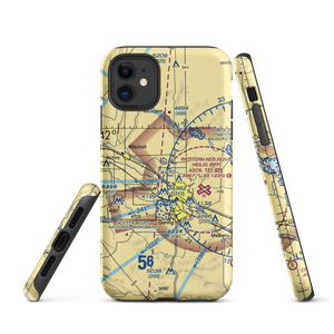 Reisig Brothers Airport (12NE) VFR Sectional  Tough iPhone Case