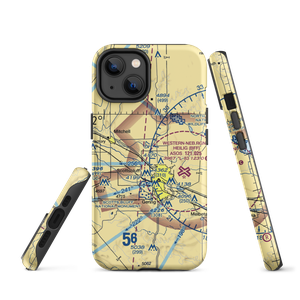 Reisig Brothers Airport (12NE) VFR Sectional  Tough iPhone Case
