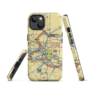 Reisig Brothers Airport (12NE) VFR Sectional  Tough iPhone Case