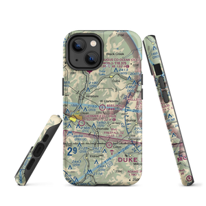 Reiss Game Farm Airport (75NY) VFR Sectional  Tough iPhone Case