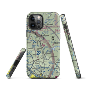 Remsen City Airport (NY57) VFR Sectional  Tough iPhone Case