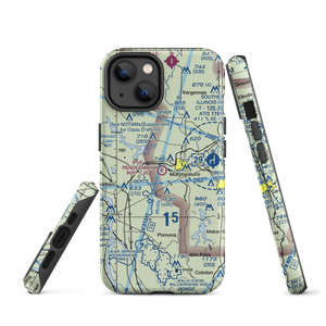 Rendleman Airport (4IL8) VFR Sectional  Tough iPhone Case