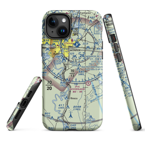 Reno Flight Park Airport (LA34) VFR Sectional  Tough iPhone Case