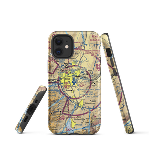 Reno Tahoe International Airport (RNO) VFR Sectional  Tough iPhone Case