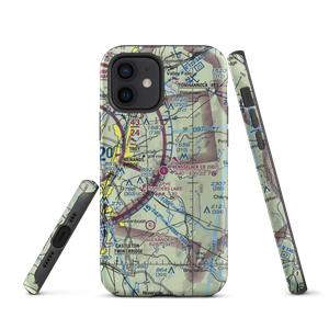 Rensselaer County Airport (5B7) VFR Sectional  Tough iPhone Case