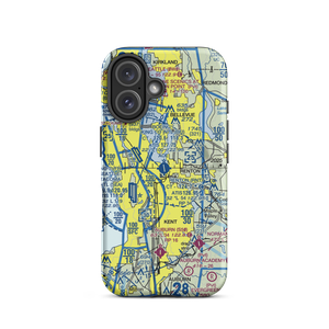 Renton Municipal Airport (RNT) VFR Sectional  Tough iPhone Case