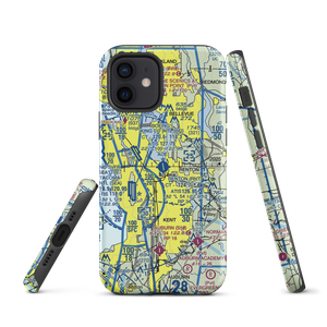 Renton Municipal Airport (RNT) VFR Sectional  Tough iPhone Case