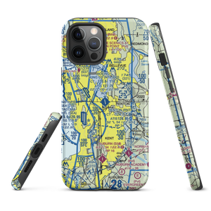 Renton Municipal Airport (RNT) VFR Sectional  Tough iPhone Case