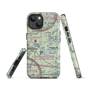 Rex Ranch Airport (6WI9) VFR Sectional  Tough iPhone Case