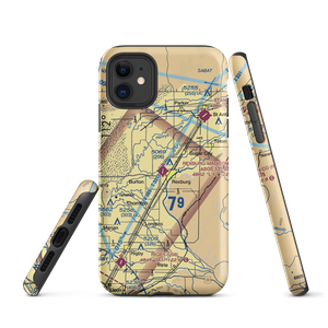 Rexburg Madison County Airport (RXE) VFR Sectional  Tough iPhone Case