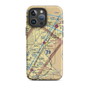 Rexburg Madison County Airport (RXE) VFR Sectional  Tough iPhone Case