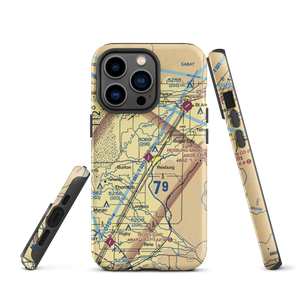 Rexburg Madison County Airport (RXE) VFR Sectional  Tough iPhone Case