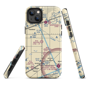Rexford Airport (98KS) VFR Sectional  Tough iPhone Case