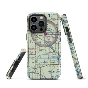 Rheude Airport (II08) VFR Sectional  Tough iPhone Case