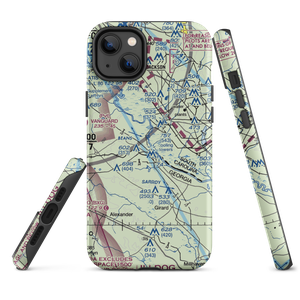 Rhodes Air Ranch Airport (3GA7) VFR Sectional  Tough iPhone Case