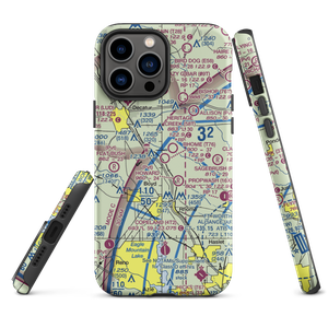 Rhome Meadows Airport (T76) VFR Sectional  Tough iPhone Case