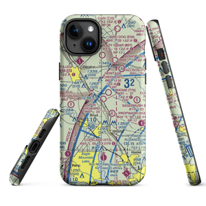 Rhome Meadows Airport (T76) VFR Sectional  Tough iPhone Case