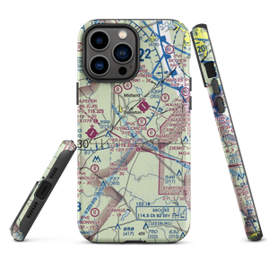 Rhynalds Ranch Airport (29VA) VFR Sectional  Tough iPhone Case