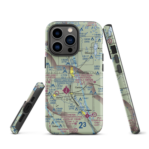 Rice Lake Airport (KRIE) VFR Sectional  Tough iPhone Case