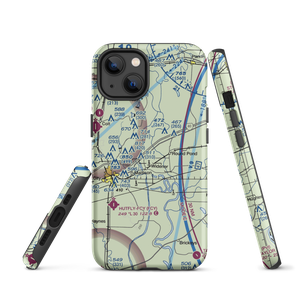 Rice-Bell Field Airport (14AR) VFR Sectional  Tough iPhone Case