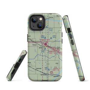 Rices Airpark (ND38) VFR Sectional  Tough iPhone Case
