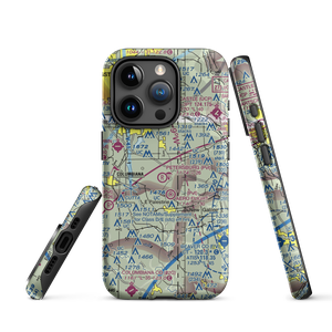 Richey Airport (56OH) VFR Sectional  Tough iPhone Case